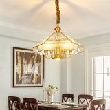 Warm Elegant Glow Metal Pendant Light - OroDwell