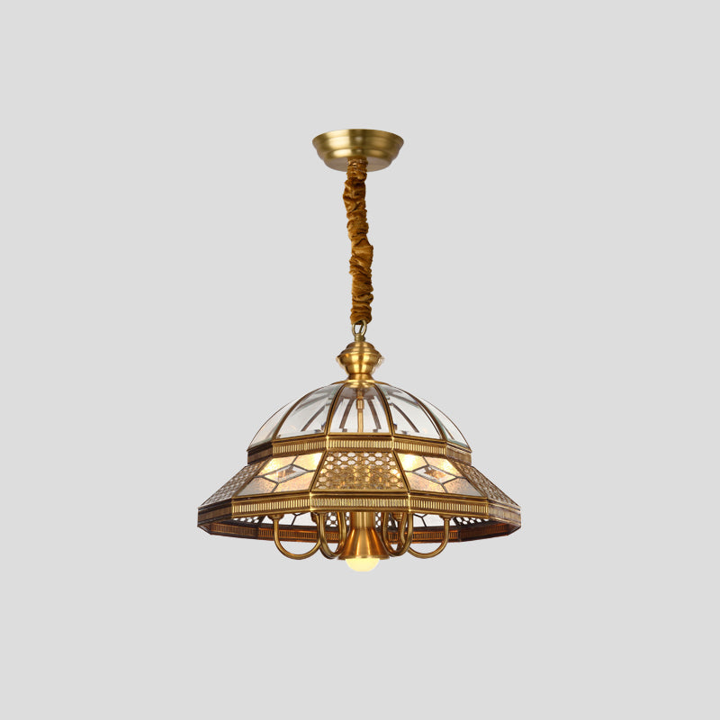 Metal Pendant Light Artistic Geometric Accent - OroDwell