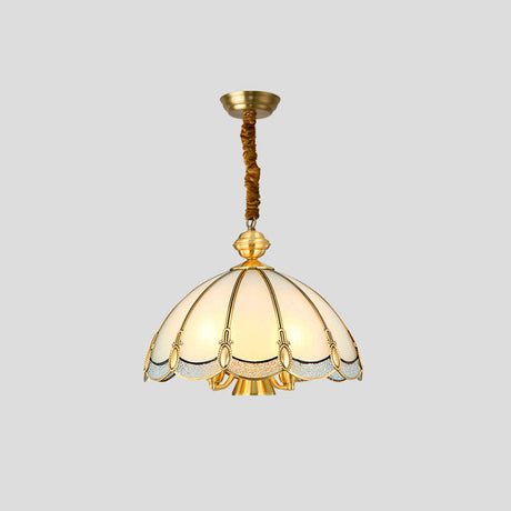 Geometric Metal Pendant Light For Living Room - OroDwell