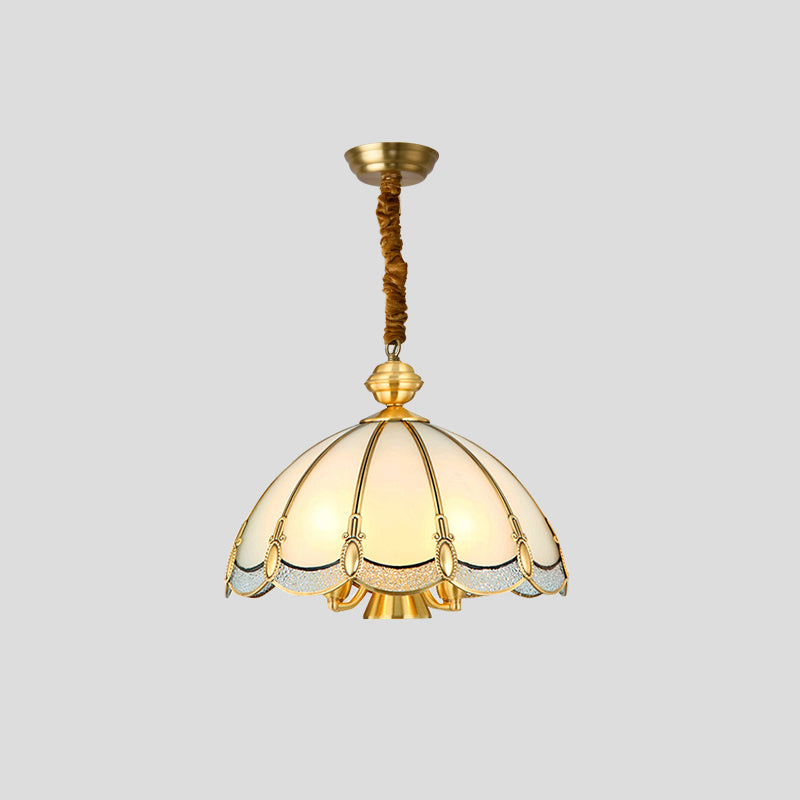 Geometric Metal Pendant Light For Living Room - OroDwell