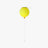 Ceiling Light Detail of Acrylic Balloon Shade