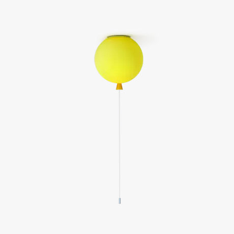 Ceiling Light Detail of Acrylic Balloon Shade