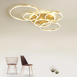 LunaRing Aluminum Body Ring Ceiling Lamp