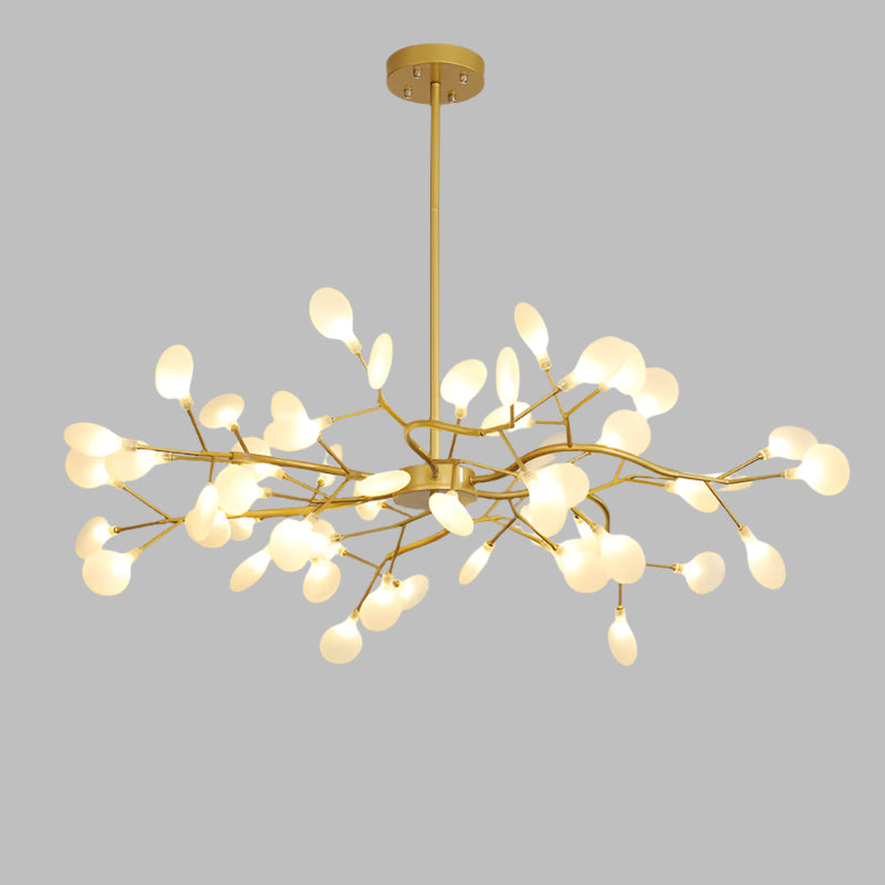 Acrylic ceiling fixture for dining area