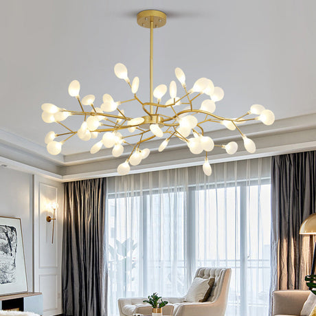 Acrylic chandelier for living room ceiling