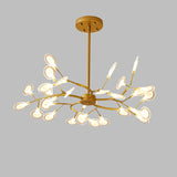 Minimalist chandelier for mid-century homes