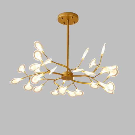 Minimalist chandelier for mid-century homes