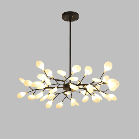 Branch inspired ceiling light for dining room