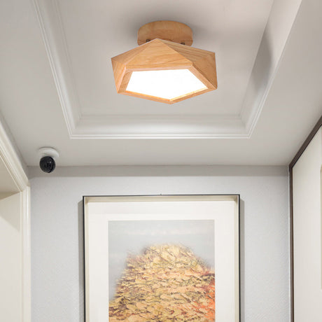 LED ceiling light alternate angle view