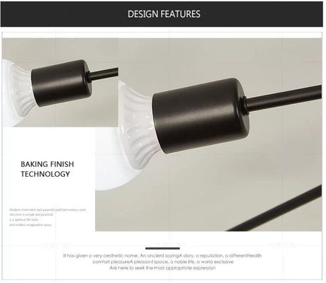 Geometric aluminum ceiling light fixture
