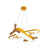 Airplane Pendant Light Whimsical Kids Bedroom Accent - OpalDwell