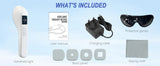 UVB phototherapy lamp full kit view