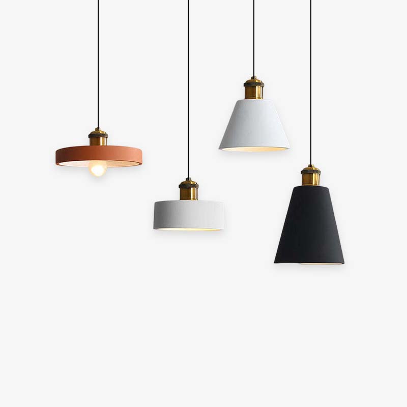 LumaForge Modern Metal and Resin Chandelier for Living Room