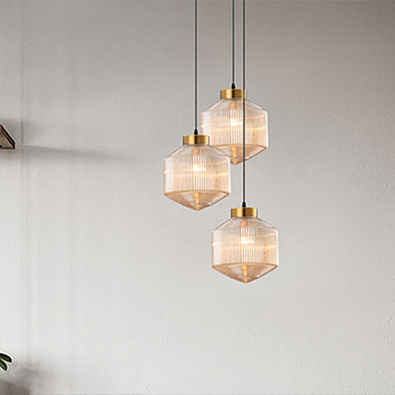 Warm Inviting Glow Glass Pendant Light - OroDwell