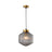 Glass Pendant Light Contemporary Drum Silhouette - OroDwell