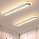 Oval LED Ceiling Light Full Display