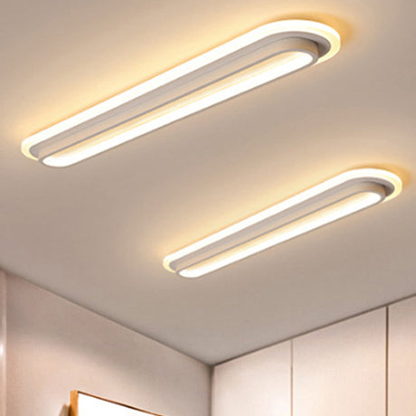 Oval LED Ceiling Light Full Display