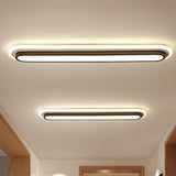 Oval Ceiling Light Side View