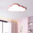 Playful Cloud Design Close-Up View