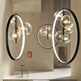 Glass globe pendant light dimensions reference