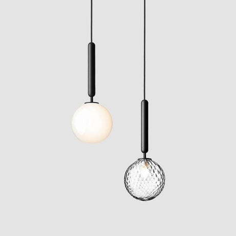 Pendant Lamp Installed Above Dining Table
