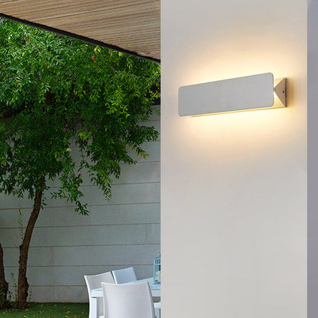Acrylic Wall Lamp Mounted in Bedroom Setting