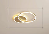 LunaRing Ceiling Light Two-Ring Compact Size
