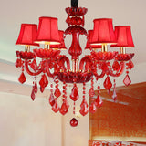 Luminra Chandelier 6-Light Configuration Detail View - OpalDwell