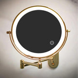 USB-C rechargeable mirror for cordless use