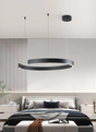 AerisGlow Round LED Chandelier for Living Room