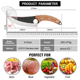 Ariiko Studio Chef Knife – Natural Wood Handle Design