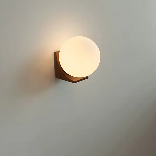 Wood Wall Sconce for home decor – additional angle