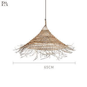 Bamboo Chandelier for Living Room and Foyer