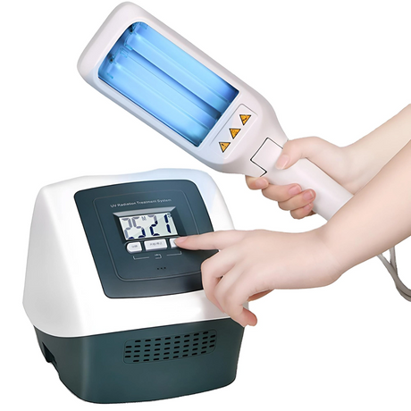 NovaLux UVB home phototherapy lamp full view