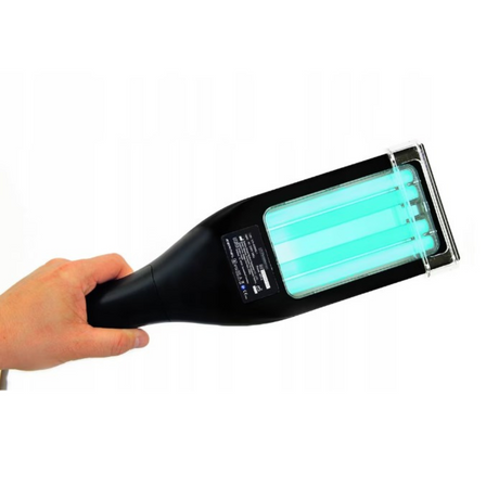 UVB therapy lamp handheld design detail