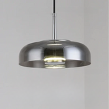 Metal Pendant Light Detail of Glass Shade
