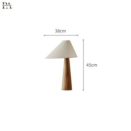 Wood Floor Lamp Wabi-Sabi Inspired Design