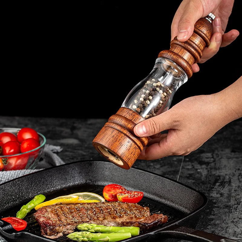 Salt and Pepper Mills for dining table setting - OpalDwell