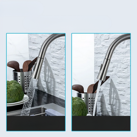 Pull-Out Touchless Faucet for Modern Kitchen