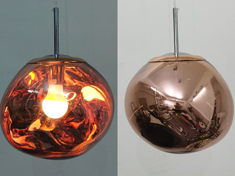 Contemporary fixture close-up