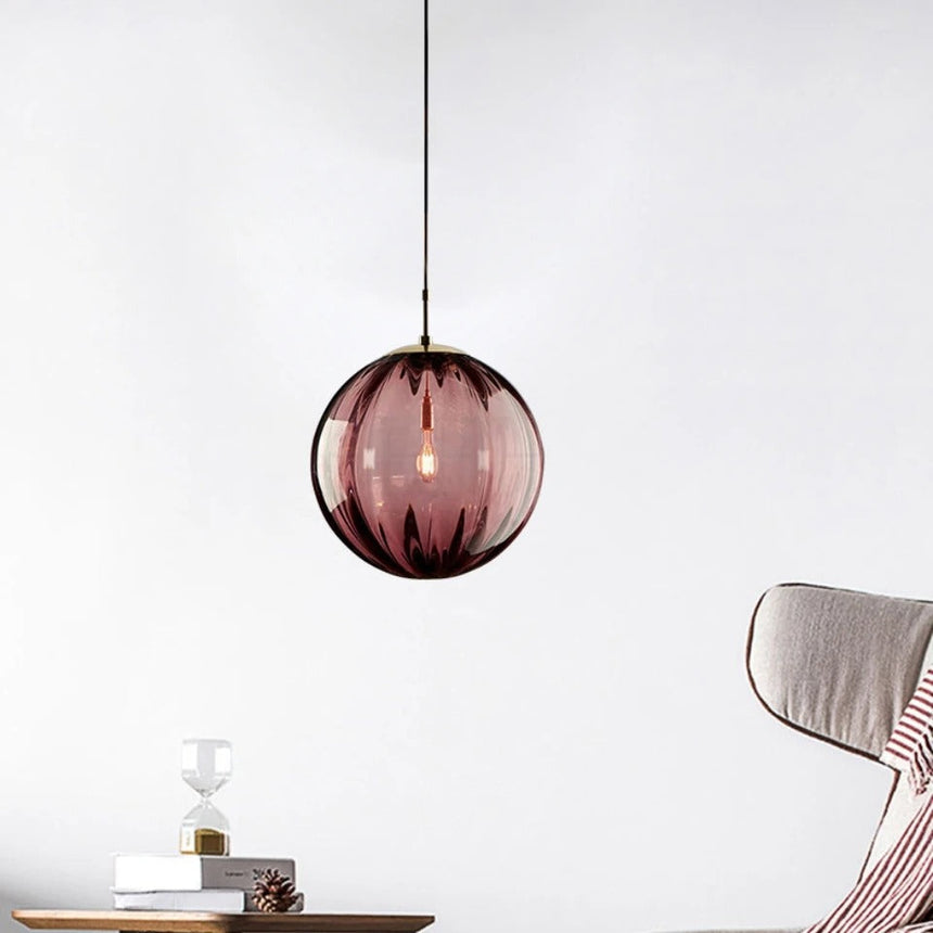 Adjustable wire pendant light for dining area