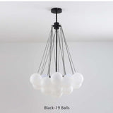 Metal pendant lamp detail of glass shade