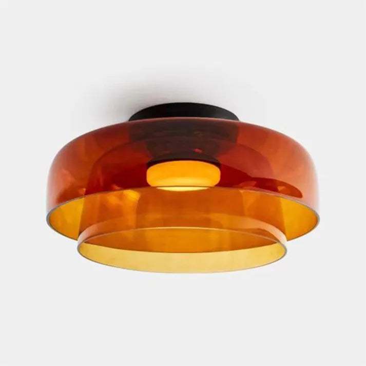 Keiora Nordic Glass Ceiling Lamp | Medieval Charm Lighting