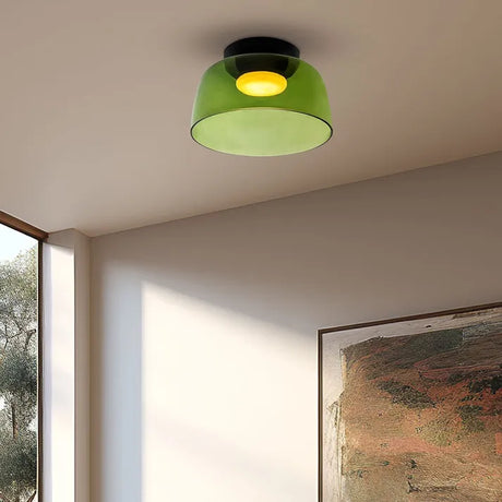 Keiora Nordic Glass Ceiling Lamp | Medieval Charm Lighting