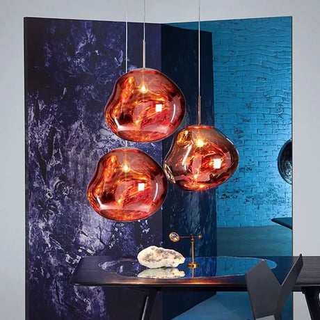 Modern Glass Pendant Light Home Decor