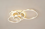 Orbit Ring Ceiling Light Aluminum Construction
