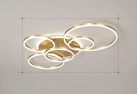 LunaRing Ceiling Light for Bedroom Ambient Lighting