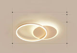 LunaRing LED Ceiling Light Overhead View