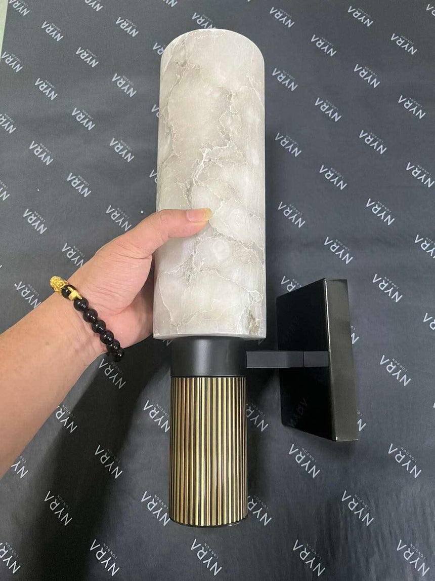 Loxley | Marble Wall Lamp for Hallway