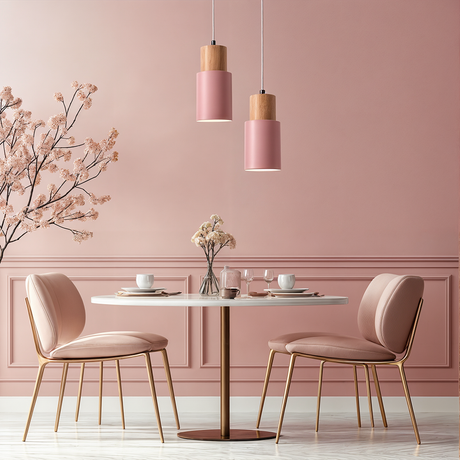 Liora Pendant Light Aluminum Square Design Detail
